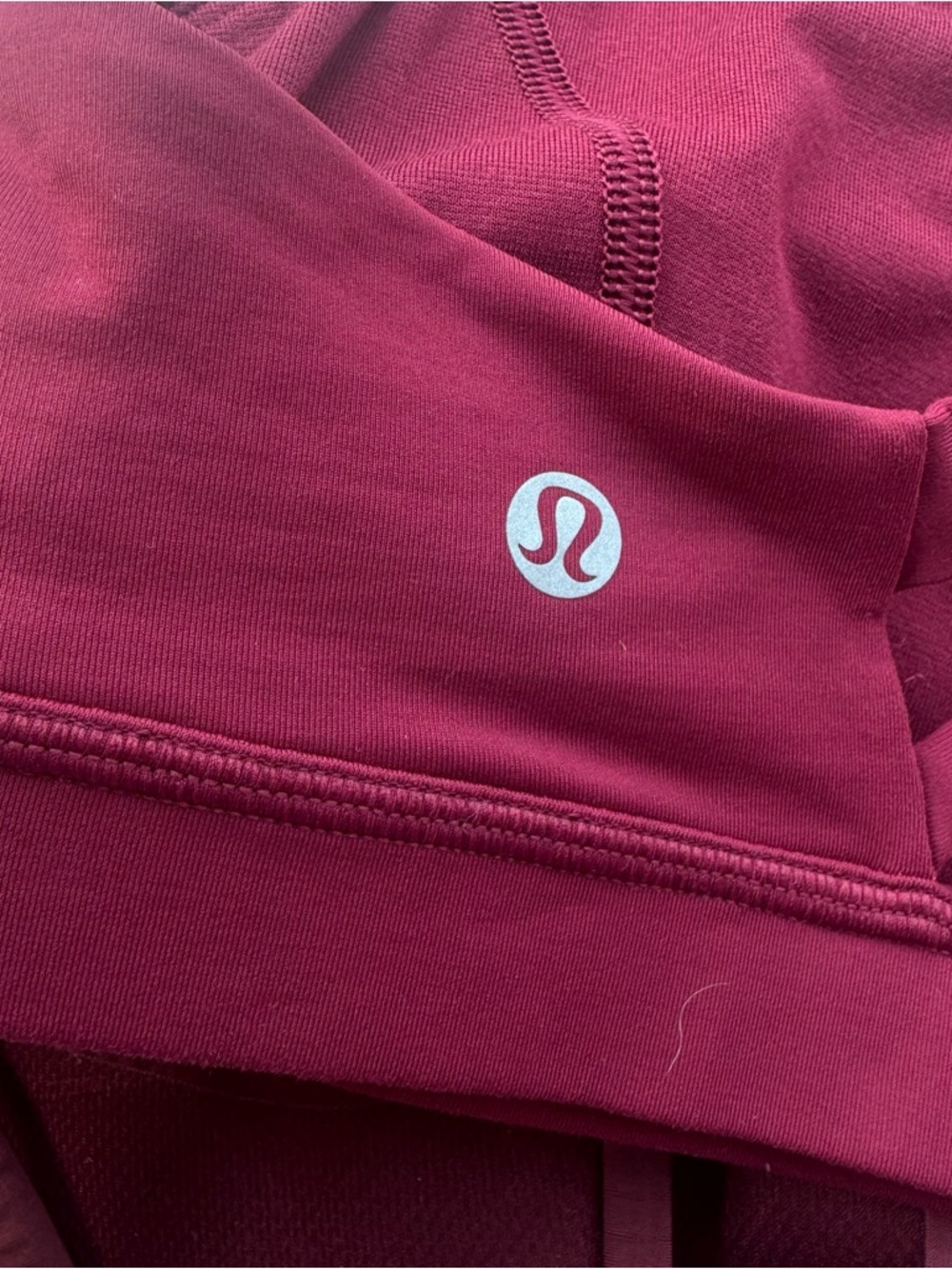 Lululemon Burgundy Sports Bra Bundle Sz 6 Strappy Light Support 2pc - Picture 6 of 14